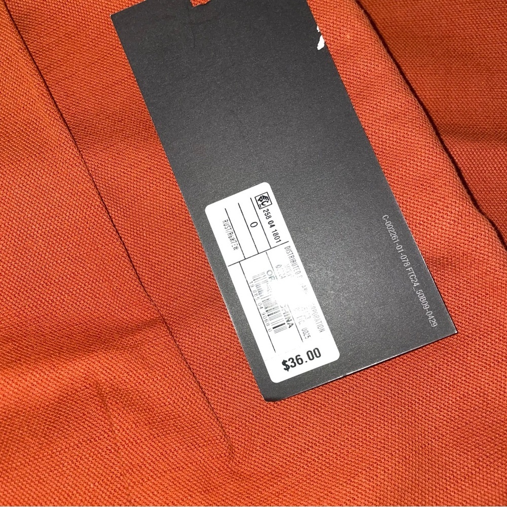 Future Collective Target Rust Orange Pants Wide Leg High Waist Fall Size 0 NEW - Picture 8 of 16